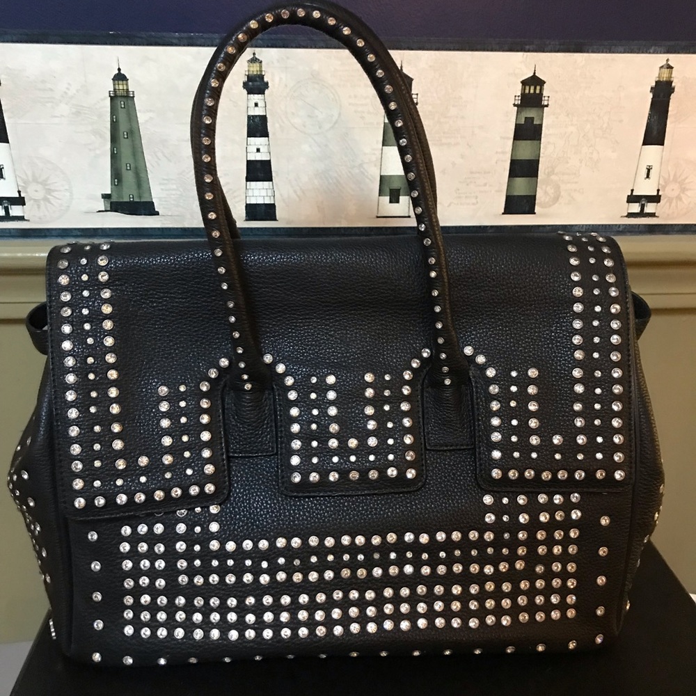 Charm & Luck astounding bag! Bezel set stones